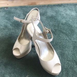 Guess Open Toe Heels